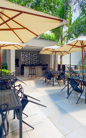 Studio para alugar com 24m², 1 quarto e sem vagaChurrasqueira