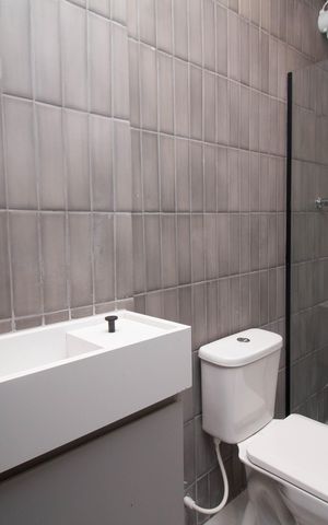 Casa para alugar com 36m², 1 quarto e sem vaga Casa para alugar com 36m², 1 quarto e sem vagaBanheiro