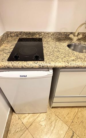 Apartamento à venda com 43m², 1 quarto e 1 vagaCozinha
