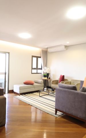 Apartamento para alugar com 264m², 5 quartos e 2 vagasSala
