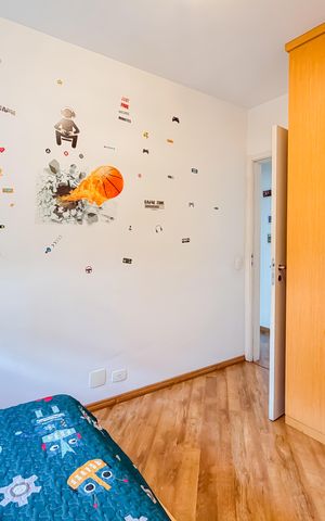 Apartamento à venda com 145m², 3 quartos e 2 vagas Apartamento à venda com 145m², 3 quartos e 2 vagasQuarto 1