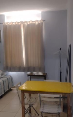 Apartamento à venda com 26m², 1 quarto e sem vaga Apartamento à venda com 26m², 1 quarto e sem vagaSala/Quarto