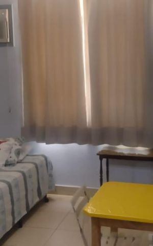 Apartamento à venda com 26m², 1 quarto e sem vaga Apartamento à venda com 26m², 1 quarto e sem vagaSala/Quarto
