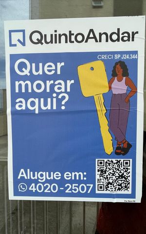 Apartamento para alugar com 50m², 2 quartos e 1 vagaPlaca