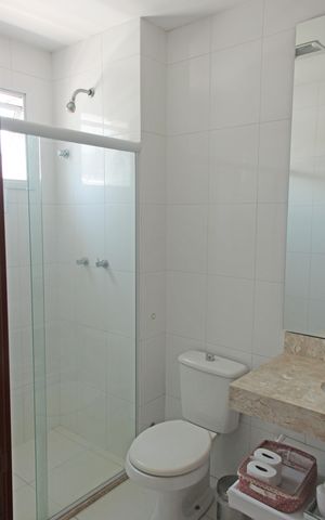 Apartamento para alugar com 160m², 3 quartos e 3 vagasBanheiro da Suíte 3