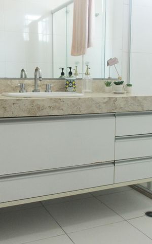 Apartamento para alugar com 160m², 3 quartos e 3 vagasBanheiro da Suíte