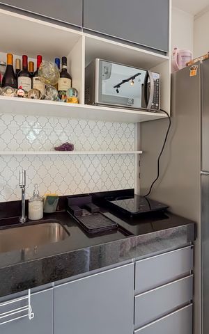 Studio à venda com 21m², 1 quarto e sem vaga Studio à venda com 21m², 1 quarto e sem vagaCozinha