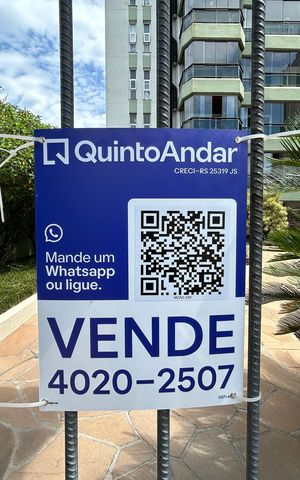 Apartamento à venda com 123m², 3 quartos e 1 vaga Apartamento à venda com 123m², 3 quartos e 1 vagaPlaca