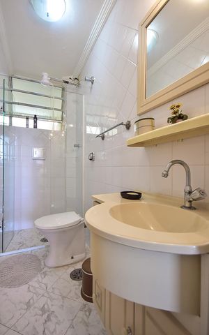 Apartamento para alugar com 92m², 2 quartos e 1 vagaBanheiro Suíte 