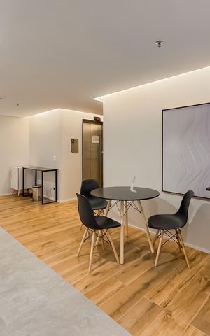 Studio à venda com 24m², 1 quarto e sem vagaHall social