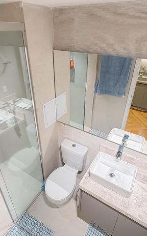 Studio à venda com 24m², 1 quarto e sem vaga Studio à venda com 24m², 1 quarto e sem vagaBanheiro