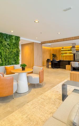 Studio à venda com 24m², 1 quarto e sem vagaSalão de Festas