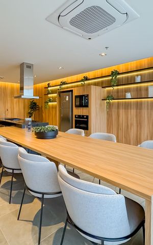 Studio à venda com 24m², 1 quarto e sem vagaEspaço Gourmet