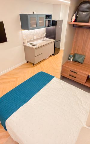 Studio à venda com 24m², 1 quarto e sem vaga Studio à venda com 24m², 1 quarto e sem vagaStudio