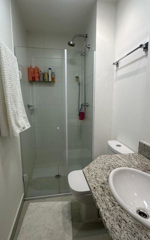 Apartamento à venda com 84m², 2 quartos e sem vaga Apartamento à venda com 84m², 2 quartos e sem vagaBanheiro da Suíte 2