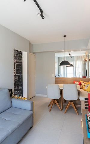 Apartamento à venda com 54m², 2 quartos e 1 vagaSala