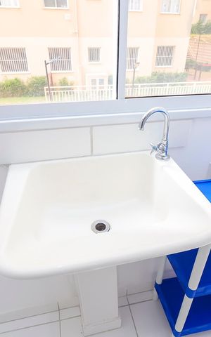 Apartamento para alugar com 44m², 2 quartos e sem vagaCozinha e Área de Serviço