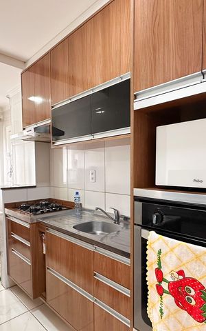 Apartamento à venda com 62m², 2 quartos e 1 vagaCozinha