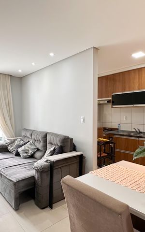 Apartamento à venda com 62m², 2 quartos e 1 vagaSala