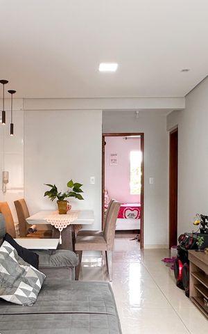 Apartamento à venda com 62m², 2 quartos e 1 vagaSala