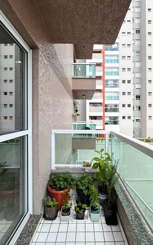 Apartamento à venda com 62m², 2 quartos e 1 vagaSacada