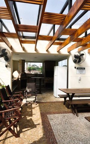 Apartamento à venda com 97m², 3 quartos e 2 vagasChurrasqueira