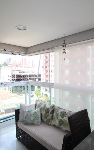 Apartamento à venda com 97m², 2 quartos e 2 vagasSala - Varanda