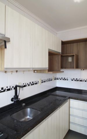 Apartamento à venda com 55m², 1 quarto e sem vagaCozinha