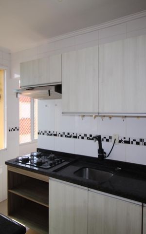 Apartamento à venda com 55m², 1 quarto e sem vagaCozinha