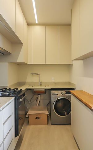 Apartamento à venda com 34m², 2 quartos e sem vagaCozinha e Área de Serviço