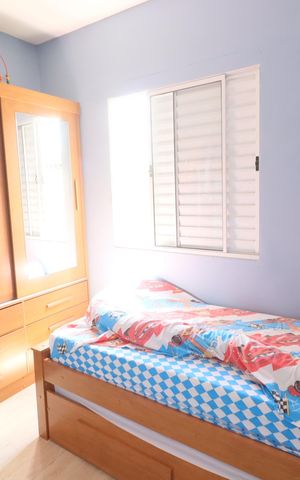 Casa à venda com 45m², 2 quartos e 1 vagaQuarto 2