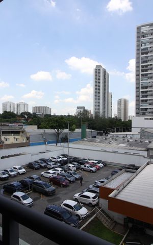 Studio à venda com 28m², 1 quarto e sem vagaVaranda da Sala
