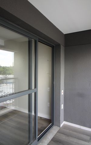Studio à venda com 28m², 1 quarto e sem vagaVaranda da Sala