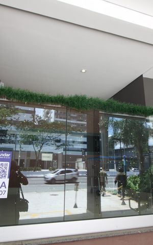 Studio à venda com 28m², 1 quarto e sem vagaFachada e portaria