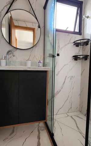 Studio à venda com 27m², 1 quarto e sem vaga Studio à venda com 27m², 1 quarto e sem vagaBanheiro
