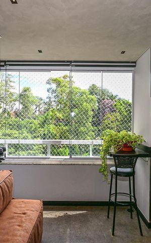 Apartamento à venda com 65m², 1 quarto e 2 vagasVaranda
