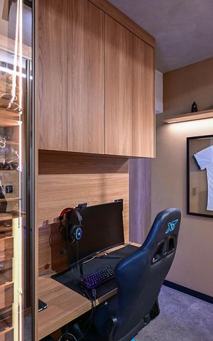 Apartamento à venda com 65m², 1 quarto e 2 vagasCloset