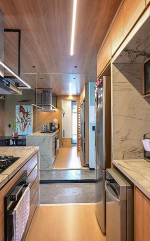Apartamento à venda com 65m², 1 quarto e 2 vagasCozinha