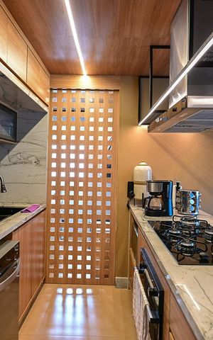 Apartamento à venda com 65m², 1 quarto e 2 vagasCozinha