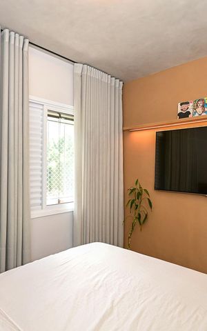 Apartamento à venda com 65m², 1 quarto e 2 vagasSuíte