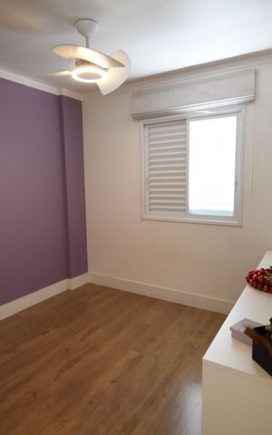 Apartamento à venda com 81m², 3 quartos e 2 vagasQuarto 2