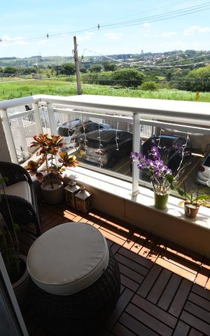 Apartamento à venda com 81m², 3 quartos e 2 vagasSala - Sacada