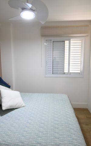 Apartamento à venda com 81m², 3 quartos e 2 vagasQuarto 3 - Suíte