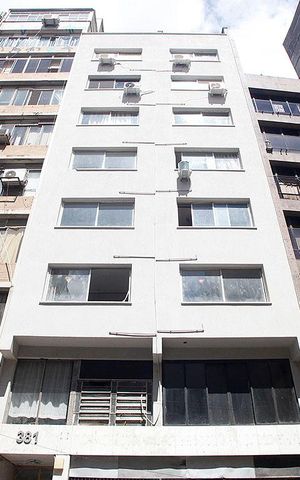 Studio à venda com 52m², 1 quarto e sem vagaFachada