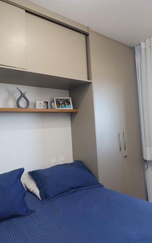 Apartamento para alugar com 66m², 2 quartos e 2 vagas Apartamento para alugar com 66m², 2 quartos e 2 vagasQuarto 2