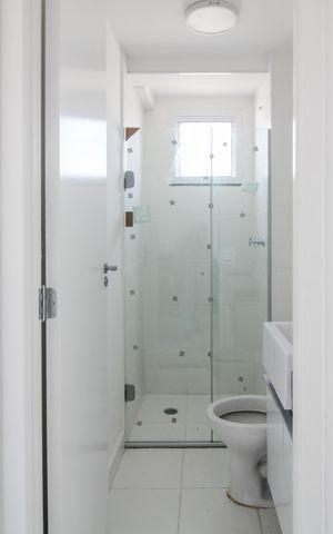 Apartamento à venda com 45m², 2 quartos e sem vagaBanheiro social