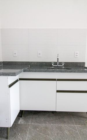 Studio à venda com 29m², 1 quarto e 1 vaga Studio à venda com 29m², 1 quarto e 1 vagaCozinha