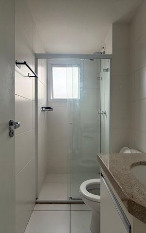 Apartamento à venda com 55m², 2 quartos e 1 vaga Apartamento à venda com 55m², 2 quartos e 1 vagaBanheiro da Suíte