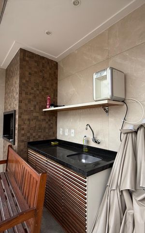 Apartamento à venda com 55m², 2 quartos e 1 vaga Apartamento à venda com 55m², 2 quartos e 1 vagaÁrea comum - Churrasqueira