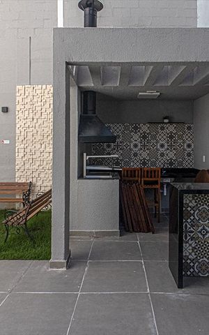 Apartamento à venda com 22m², 1 quarto e sem vaga Apartamento à venda com 22m², 1 quarto e sem vagachurrasqueira_1